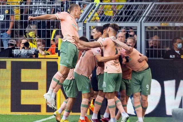 Bremen dreht Spiel gegen Dortmund in der Nachspielzeit