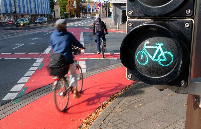 Bei der Verkehrswende ist das Fahrrad eine wichtige Komponente.  | Foto: Demy Becker (dpa)