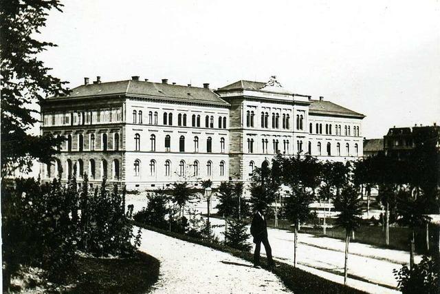 Vor 50 Jahren musste das alte Freiburger Rotteck-Gymnasium der UB weichen