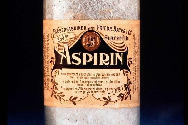 Wie vor 125 Jahren das Schmerzmittel Aspirin entdeckt wurde