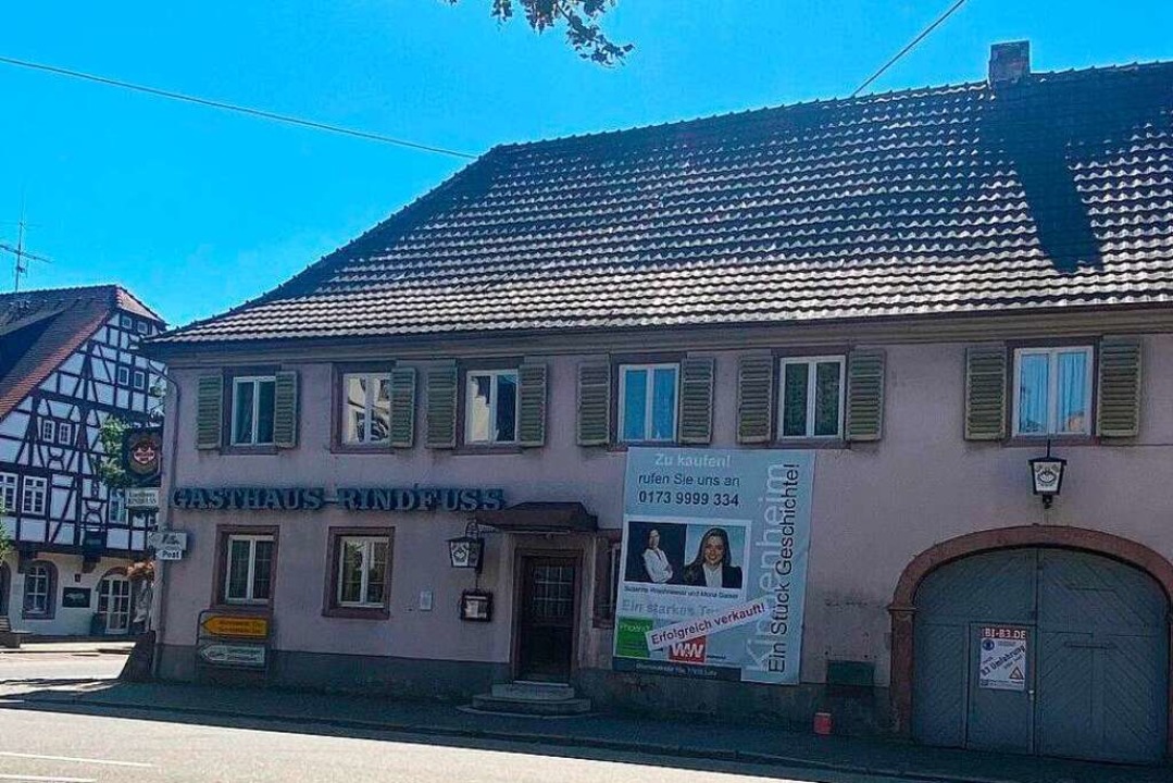 Auch für das Gasthaus Rindfuss in Kippenheim wurde ein Käufer gefunden.  | Foto: privat