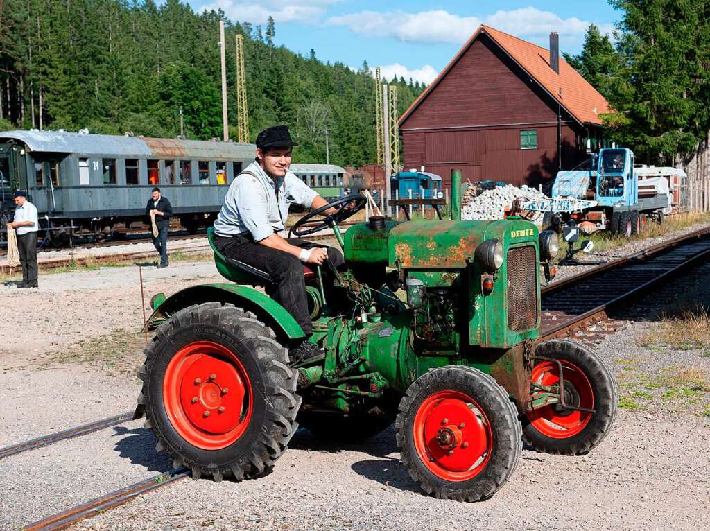 Historisches Bahnhofsfest in Seebrugg