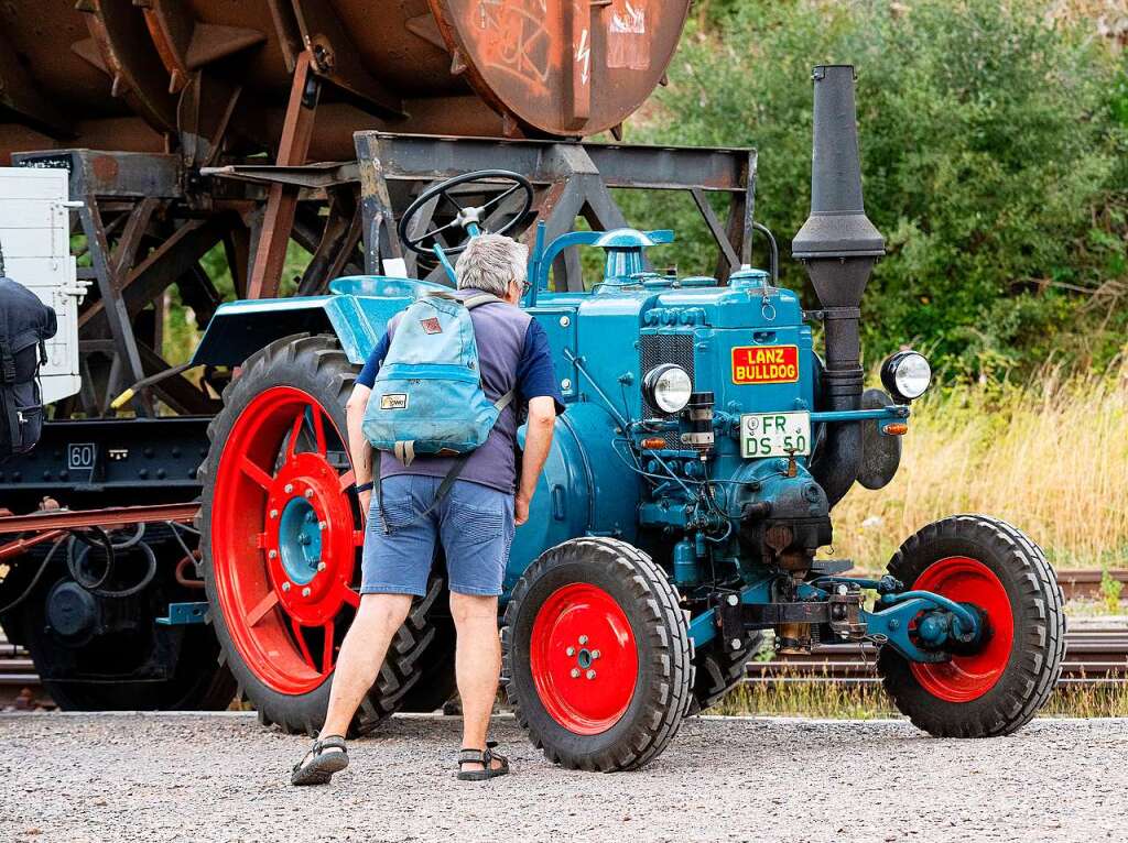 Historisches Bahnhofsfest in Seebrugg