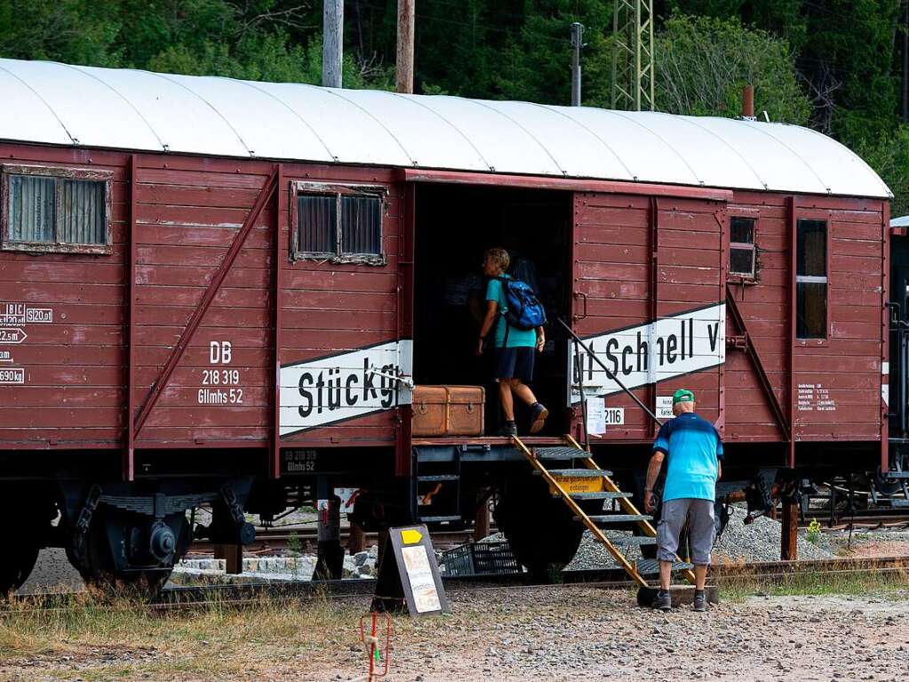 Historisches Bahnhofsfest in Seebrugg