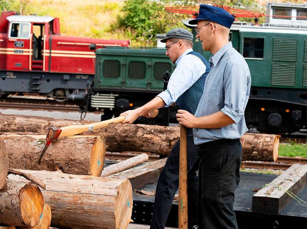 Historisches Bahnhofsfest in Seebrugg