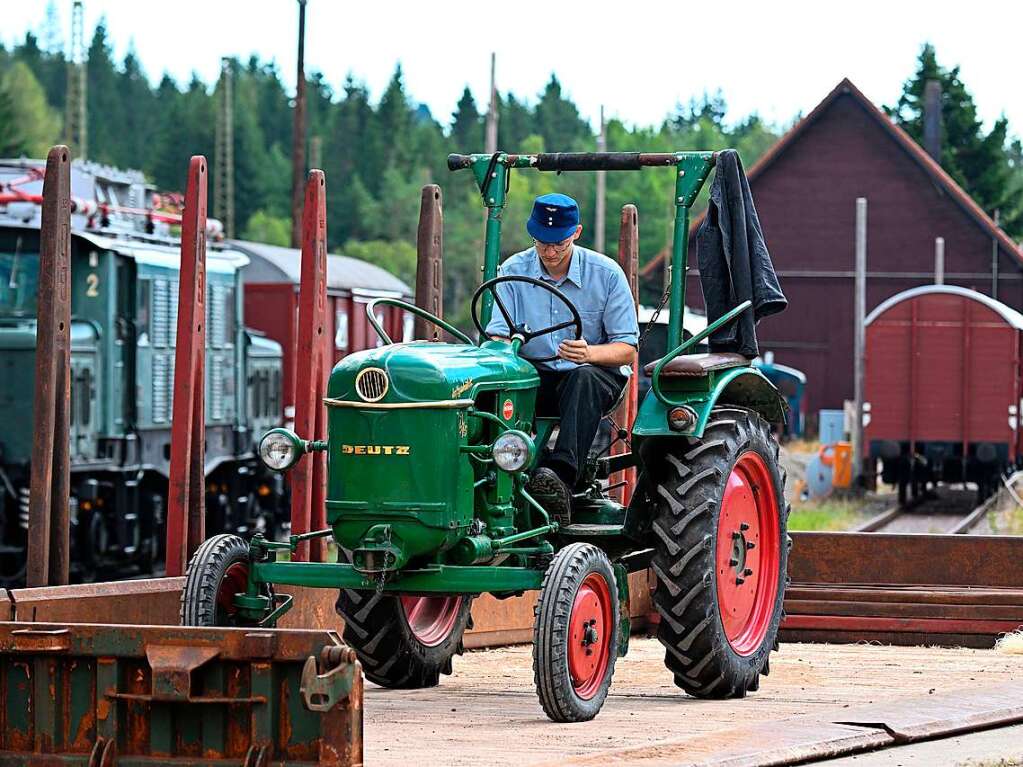 Historisches Bahnhofsfest in Seebrugg