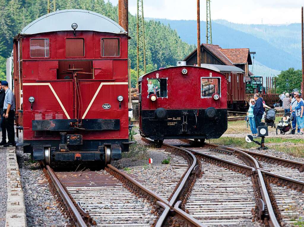 Historisches Bahnhofsfest in Seebrugg