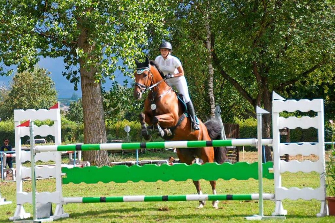 Frs Springen waren die Bedingungen am Wochenende optimal.  | Foto: Sebastian Ehret
