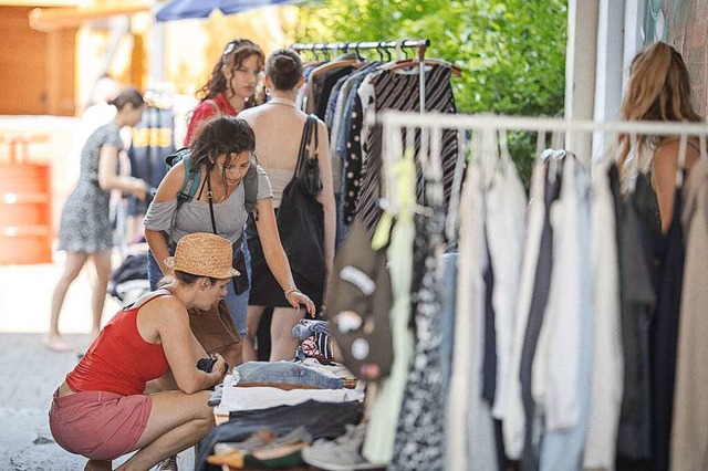 Am Samstag, 17 September ist der Secon...in Flohmarkt auf dem Rotteck-Boulevard  | Foto: Janos Ruf