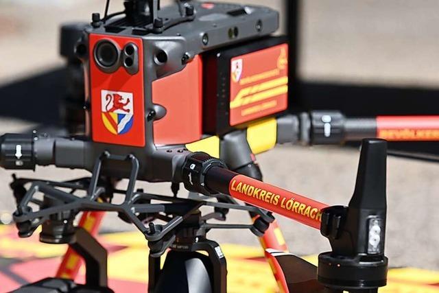 Der Multicopter gibt Rettungskräften im Kreis Lörrach einen besseren Lageüberblick