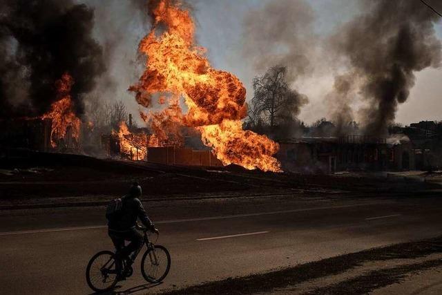 Fotos: Tod, Leid, Zerstrung – seit einem halben Jahr herrscht in der Ukraine Krieg