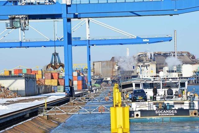 Liegt das Wachstumspotential des Kehler Hafens im Transport von Bauschutt nach Rotterdam?