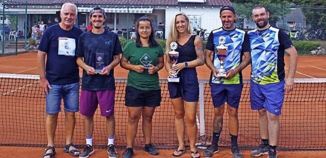 <BZ-FotoAnlauf>Tennisclub Langenau:</B...covic und Florian Strtt (von links).   | Foto: privat