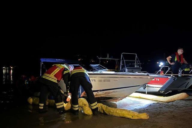 33-Jährige aus dem Kreis Lörrach stirbt bei Bootsunfall auf dem Rhein