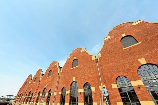 Ein Freiburger Zentrum fr Start-ups ist die Lokhalle auf dem Gterbahnhofareal.  | Foto: Ingo Schneider