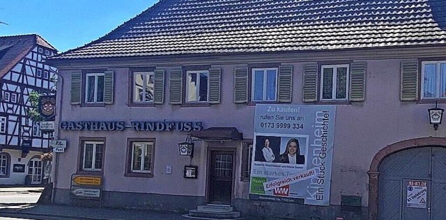 Auch fr das Gasthaus Rindfuss in Kippenheim wurde ein Kufer gefunden.  | Foto: privat