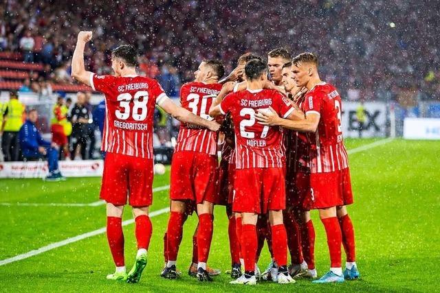 Fotos: Regenschlacht zwischen dem SC Freiburg und dem VfL Bochum (1:0)