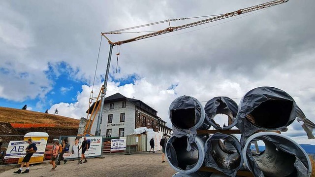 Das Belchenhaus wird umgebaut. Es soll zukunftsfhig werden.  | Foto: Gerald Nill