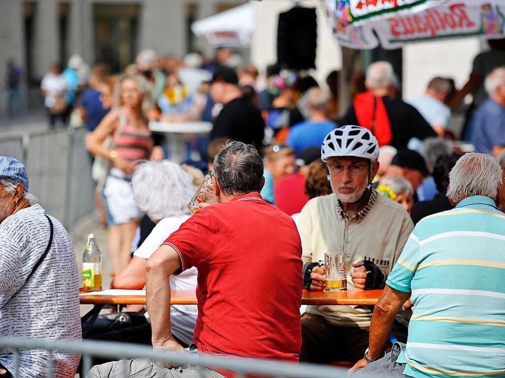 Die Deutschland-Tour in Bad Krozingen.