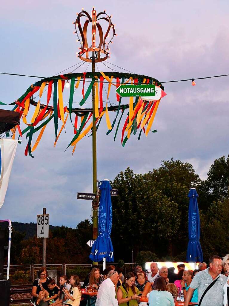 Das Wahrzeichen des Trottoirfests