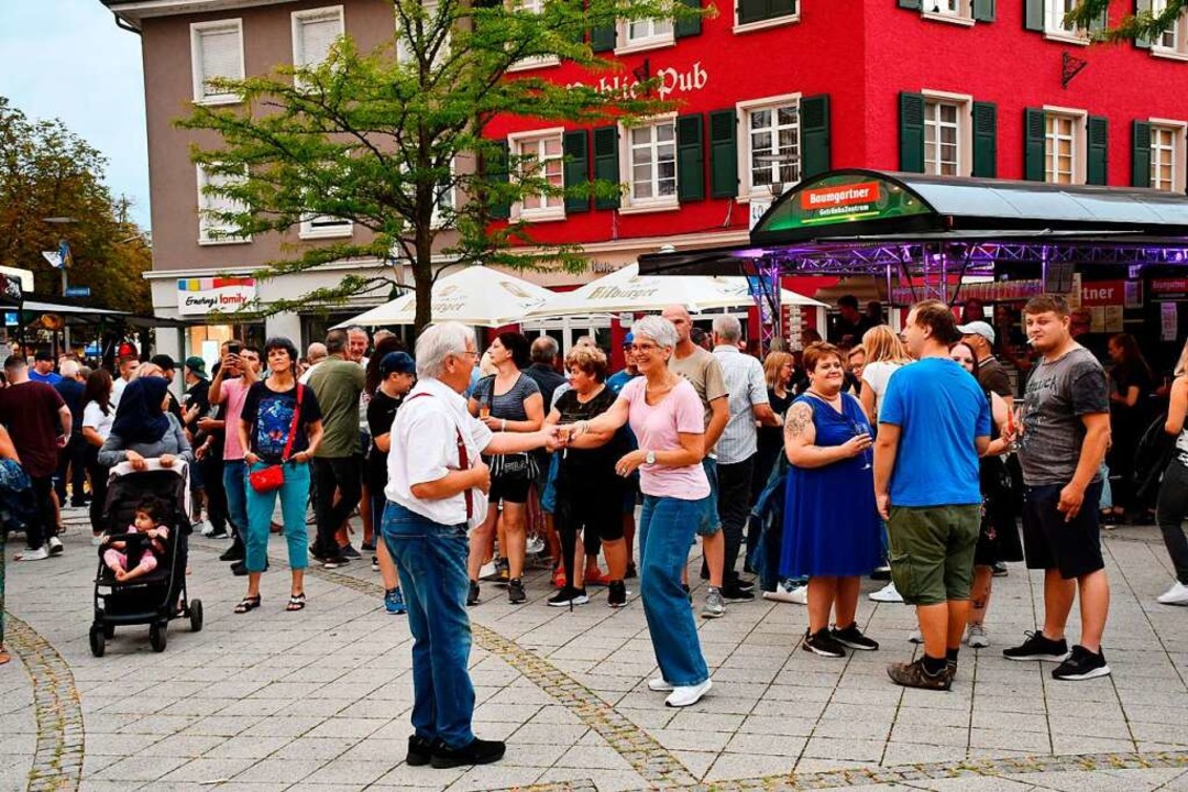 Tausende haben am Wochenende das Rheinfelder Trottoirfest besucht