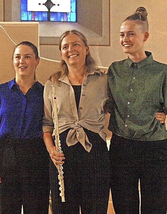 In ihrem Konzert wandten Melissa Rmpl..., was sie im Workshop gezeigt  hatten.  | Foto: Karin Stckl-Steinebrunner