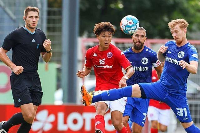 Bahlinger SC rgert sich nach 1:2 in Mainz ber vermeintliches Handspiel
