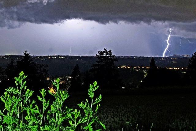 Gewitter sorgt fr Abbruch