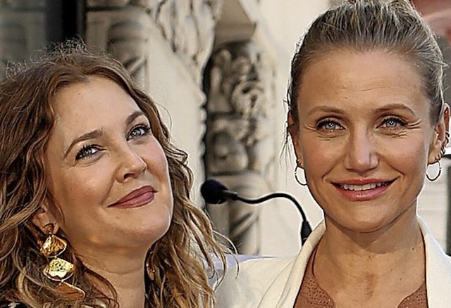 Drew Barrymore und Cameron Diaz  | Foto: Willy Sanjuan (dpa)