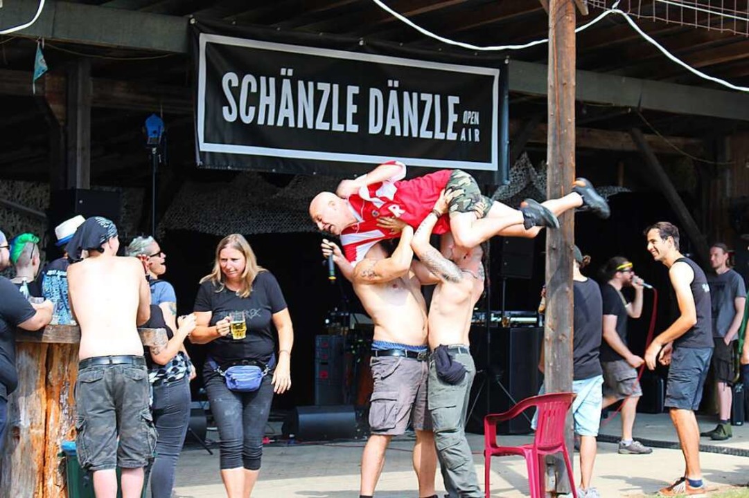 Beste Stimmung herrschte beim &#8222;Schnzle Dnzle&#8220; 2021.  | Foto: Martin Klabund