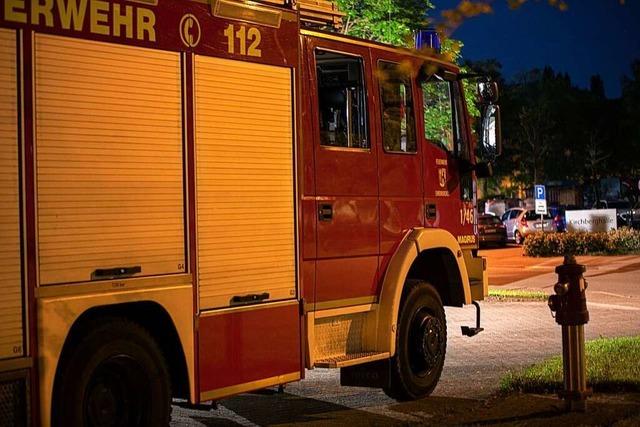 Autounfall bei Ehrenstetten sorgt für Feuerwehreinsatz