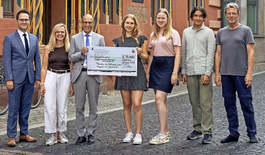 Donation for inventive pioneers – Freiburg