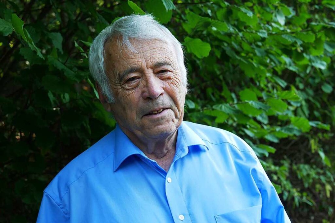 Helmut Neubauer, erster Kommandeur der Deutsch-Franzsischen Brigade  | Foto: Fabian Klask