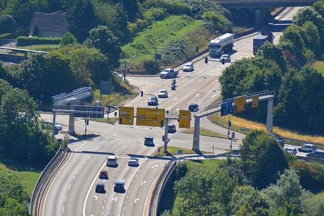 An Lrrachs berhmtestem Verkehrsknotenpunkt luft die Optimierung zh