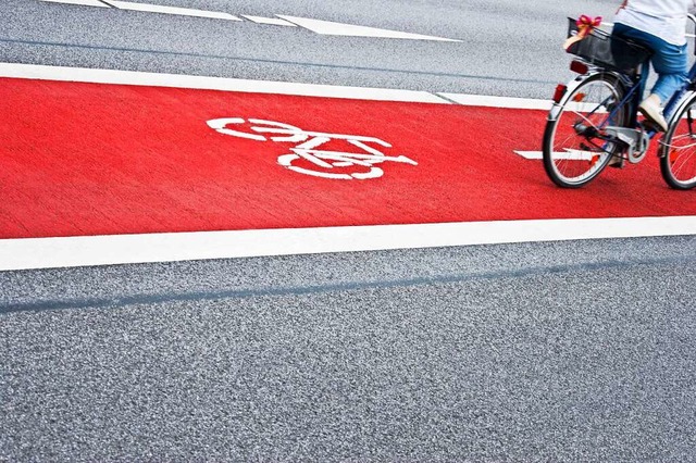 Den Radverkehr sichtbar machen &#8211;  das ist ein Baustein des Wegekonzepts.  | Foto: Pixelot