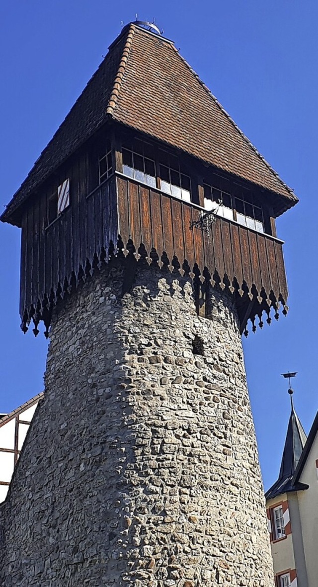 Der Storchenturm ist Wahrzeichen der Tiengener Altstadt.  | Foto: Juliane Schlichter