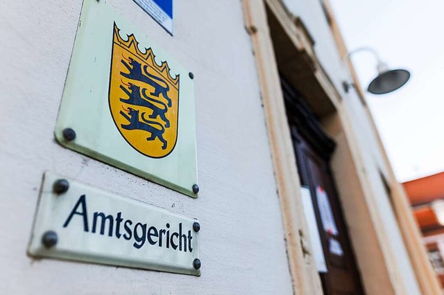 Das Amtsgericht Emmendingen hat einen ...n wegen sexueller Ntigung verurteilt.  | Foto: Philipp von Ditfurth (dpa)