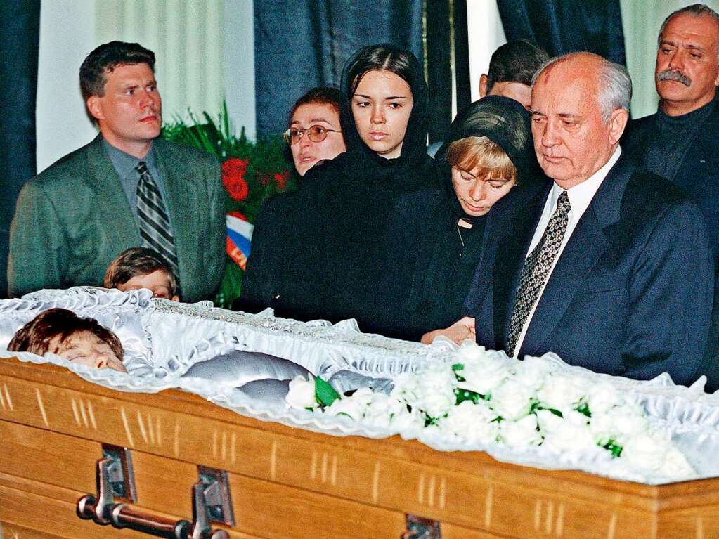 Gorbatschows Ehefrau Raissa starb im Jahr 1999.