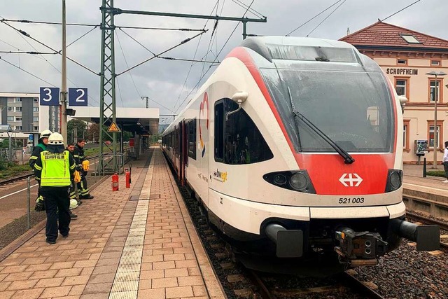 Die Feuerwehr brauchte nicht mehr einzugreifen.  | Foto: Nicolai Kapitz