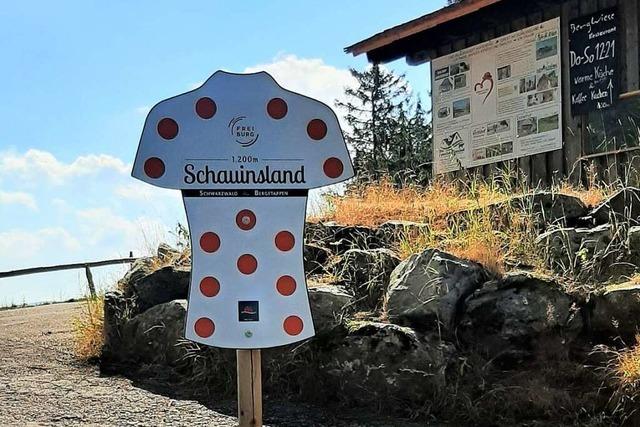 Am Schauinsland und auf der Eduardshöhe kann jetzt jeder Radler das Bergtrikot holen