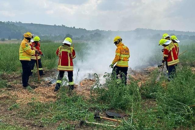 Einsatzkräfte müssen viel bedenken wenn es um Vegetationsbrände geht