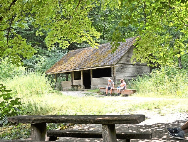 Die Schurhammerhtte wurde 1963 auf de...Schluchseewerk AG stattgefunden hatte.  | Foto: Friedbert Zapf