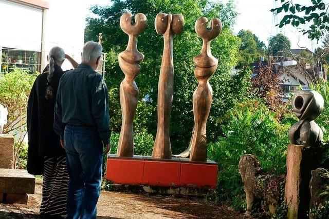 Ausstellung zeigt in Lrrach erstmals kleinere Skulpturen von Rudolf Scheurer