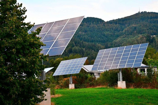 So sieht eine solche Solaranlage aus.  | Foto: Heinz und Monika Vollmar