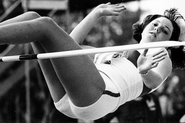 1972 war die 17-jhrige Ellen Mundinge...rang sie 1,82 Meter und wurde Zehnte.   | Foto: Horst Mller