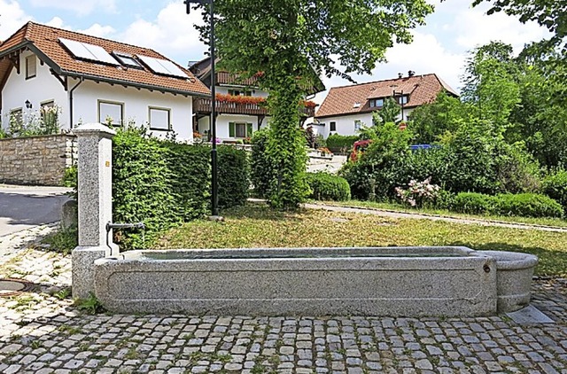 Der Bantlebrunnen steht an der Ecke   Schweizer-/Schtzenstrae.  | Foto: Erhard Morath