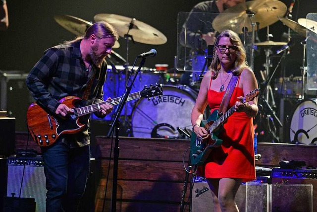 Beim Auftritt in den USA: Derek Trucks und Susan Tedeschi (2021)  | Foto: mpi04 via www.imago-images.de