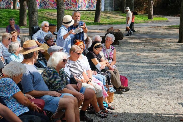 Viele der Zuhrerinnen und Zuhrer hatten eine Frage mitgebracht.  | Foto: Martin Pfefferle