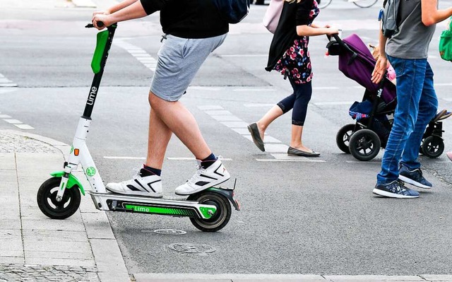 In Zell wurde ein E-Scooter gestohlen.  | Foto: Jens Kalaene