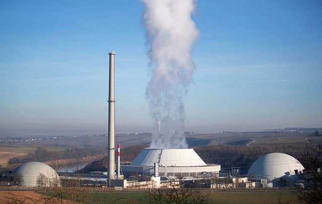 Das Atomkraftwerk Neckarwestheim  | Foto: Marijan Murat (dpa)